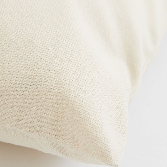 H&M Home Cotton Canvas Cushion Cover - 20" x 20" - Picture 2 of 2